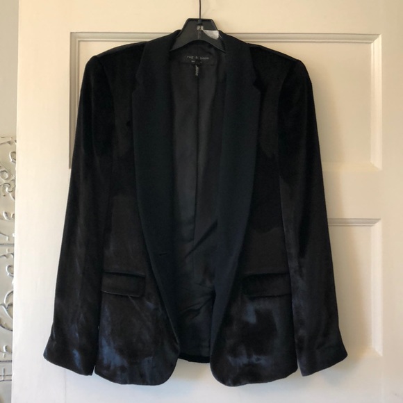 ❌ SOLD! ❌Rag and bone velvet jacket stunning flawless - Picture 1 of 4
